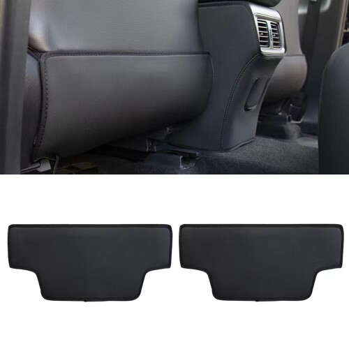 SerYanHui 適している新型デリカミニ (Delica mini) B34A B35A B37A B38A B3系（2023年5月-現行） 専用 キックガード リアシート バック保護マットキックガード 後部座席シートバックプロテクター 汚