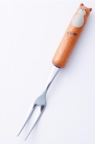 グラポート Fluffy フォーク シバイヌ 12cm 004923