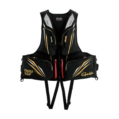 がまかつ(Gamakatsu) アルテマシールドプロ フローティングベスト ブラック LL GM6005