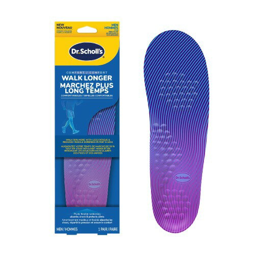 楽天ユニオンDr. Scholl （ドクター・ショール） ?ウォーク ロンガー インソール ?ふかふかなフォームクッションで、日常での歩行やウォーキング、長時間の立ち仕事に快適さを提供し、足・脚の痛み