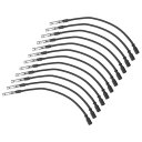 ACROPIX カースパークプラグコイルワイヤー点火コイルハーネスケーブル12mm メルセデスに対応ベンツに対応W202 W210 C43用 No.1121500218/1121500118/1121500318-12個セット