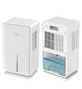 Heshare 除湿機 小型 3000ML 強力 省エネ 湿気&梅雨対策 部屋干し 静音 コンパクト ?水自動停止 7色ライト ペルチェ式 ペルチェ式 水位窓付...