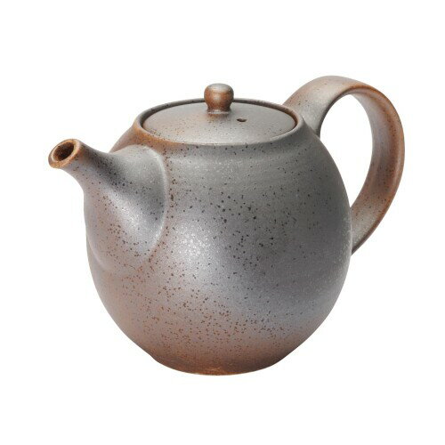 美濃焼 急須 ティーポット 容量約500ml 黒信楽風 ブラック 日本製 500-06