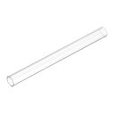 DMiotech 9.6"の透明な硬質プラスチックパイプ 8mm(5/16")x 10mm(3/8")のポリカーボネートチューブ ラウンドチューブ 照明 水道用
