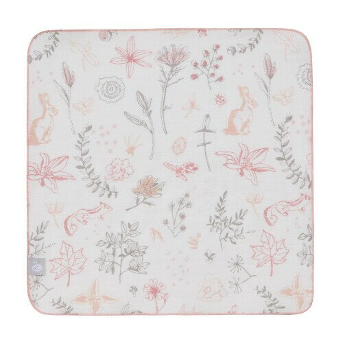 D by DADWAY ディーバイダッドウェイ ガーゼハンカチ ソナタ/ピンク NZDB1015732