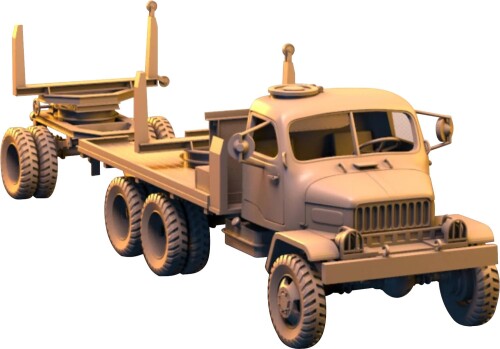 IDAPテクノロジー(IDAP Technology) 1/72 チェコ プラガ V3S 長尺物運搬車 3Dプリンター製キット PD72149