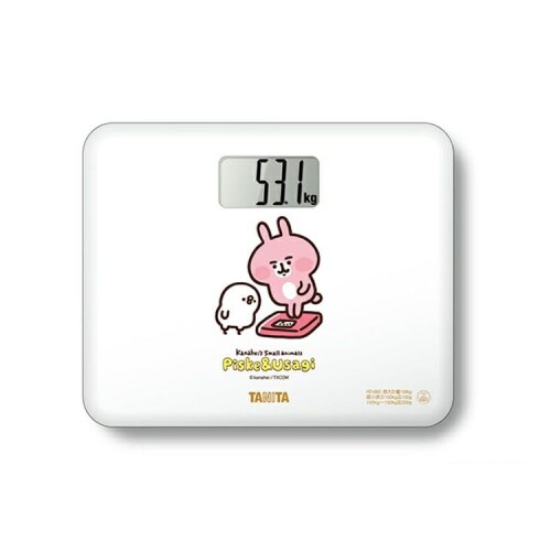 カルチュア・エンタテインメント カナヘイの小動物 カナヘイの小動物 ピスケ&うさぎ 体重計 デジタルヘルスメーターHD-660-KH 4947864007041