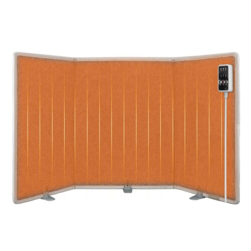 NIPPONSPACE パネルヒーター 足元ヒーター デスクヒーター 3/6/9時間タイマー設定 3段階温度調節 自動OFF デスク足元 冷え対策 遠赤外線デスクヒーター (標準版)