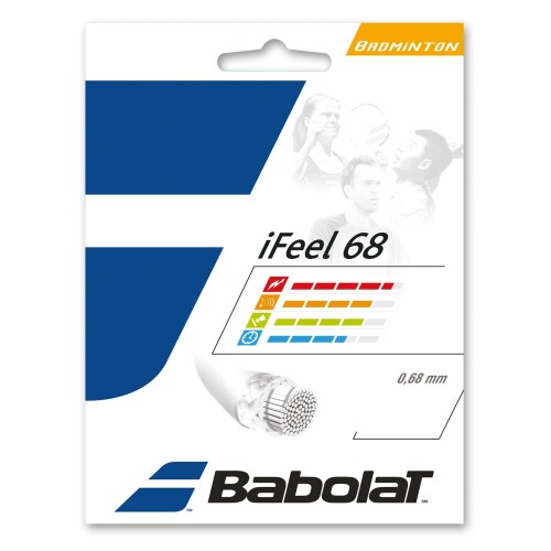 Babolat(バボラ) バドミントン ストリング iFEEL 68 BA241128 ホワイト(003)