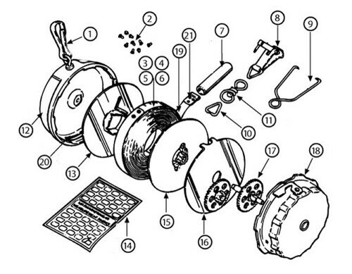 ハスクバーナ・ゼノア 交換用スペアテープ 5056973-01