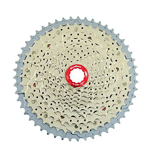 SunRace CSMX8 Wide Ratio Cassette 11-51T, 11 Speed, Silver, ST2465-N