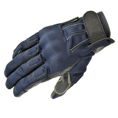 コミネ(KOMINE) バイク用 グローブ プロテクトヴィンテージメッシュグローブ ネイビー M GK-249 春夏秋..