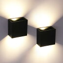 OOWOLFブラケットライト 北欧風 ウオールライト 6W アルミ二ウム合金製 電球色 3000K ポーチライト 室内照明 出しろ5cm 玄関ライト 書斎 寝室...