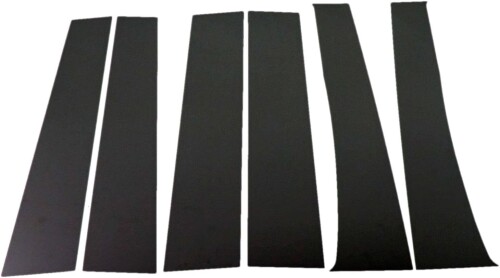 BRIGHTZ MPV LW系 鏡面ブラックメッキピラーパネルカバー 6PC バイザー無し用 5124