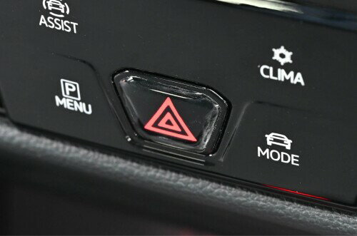 core OBJ Hazard Lamp button Extension Decal for Volkswagen Golf8, BMW ゴルフ8 ビーエムダブリュー ハザードランプ ボタン CO-HED-V01