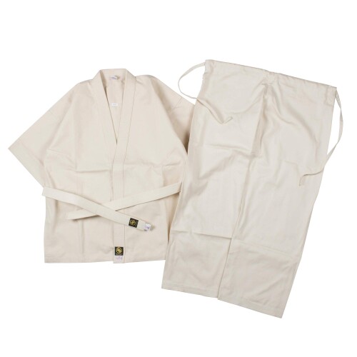 マーシャルワールド(MARTIAL WORLD) 未晒フルコンタクト空手着 (白帯付) KU13-8 8号