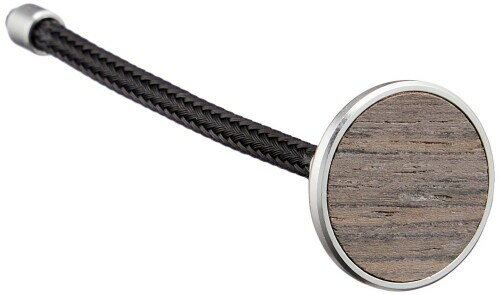 Deff ディーフ アルミとカーボン 天然木素材を組み合わせた高級ストラップ Finger Trumpet Style Strap DFR-03シリーズ シルバー/サンダルウッドオーク