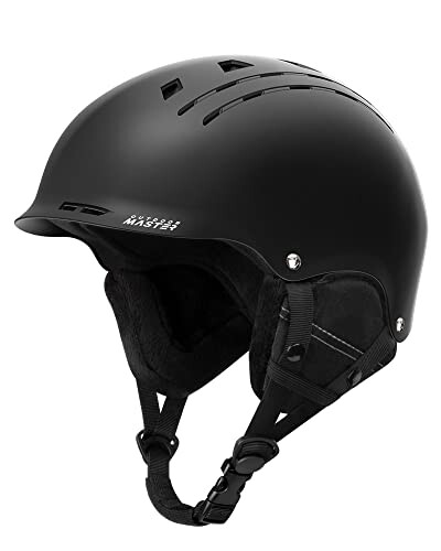OUTDOORMASTER スキー ヘルメット アジア専用モドル スノーボード ヘルメット バイザー付き スノーヘルメット 通気スイッチ 全方位調整アジャスター 高密度EPS スキー用ヘルメット 3D保護ク