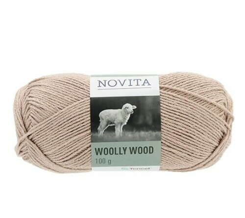 NOVITA ノヴィタ ノビータ 秋冬毛糸 『WOOLLY WOOD 603番色 砂丘』