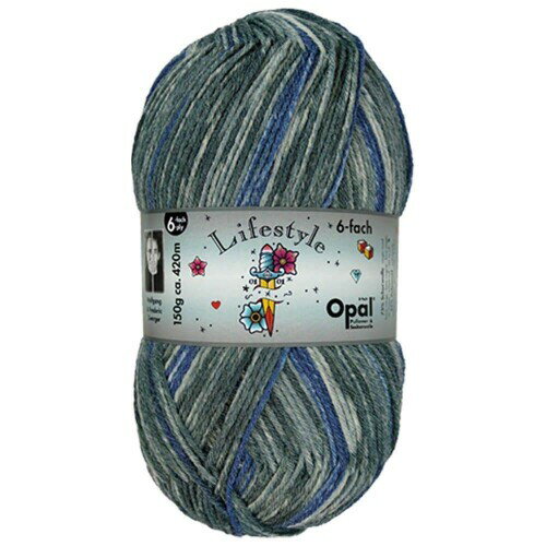 Opal オパール ソックヤーン 毛糸 『Lifestyle (ライフスタイル) 6ply 9877番色』