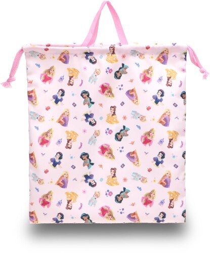 高波クリエイト 巾着袋L プリンセス ピンク 通園 通学 習い事