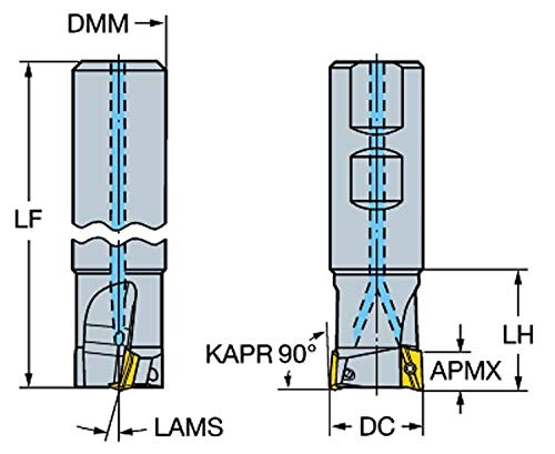 SANDVIK(サンドビック) エンドミル R390-016A16L-11L 1個入り