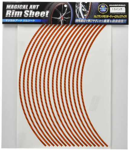 HASEPRO (ハセ・プロ) マジカルアートシート(オレンジ) 15インチ(汎用) MSRIM-15OR