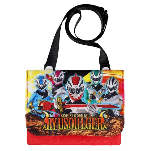 高波クリエイト(KoohaCreate) 移動ポケット 騎士竜戦隊リュウソウジャー ショルダーひも付き キッズ ポケットポーチ 085372