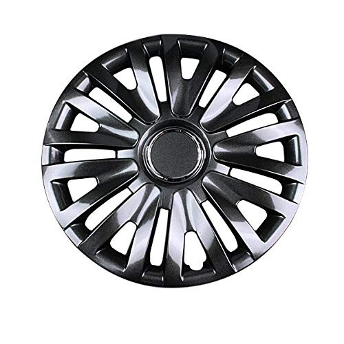 GET-PRO ホイールカバー 14インチ 1台分4枚セット (ダークガンメタ) スバル R1 ホイールキャップ L063DG14-027