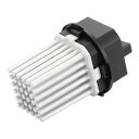 Motoforti HVACブロワーモーターレジスター ヒーターブロワーレジスター ランドローバーに対応LR2 L4 2.0L 2013-2015用 金属プラスチック No.LR002685 ブラック。