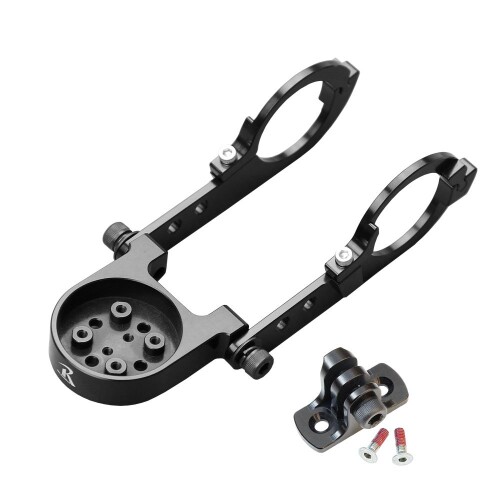 (レックマウント) T11 汎用 コンボマウント 両持ちナロータイプ(下部アダプター付き) ガーミン/GIANT/b..