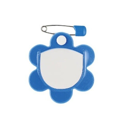 西敬 梅型名札 10個入 青 K-17B