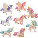 8個 ユニコーン ミニペガサス ミニ馬 かわいい 空飛ぶ馬マイクロ ユニコーン 動物 樹脂 置物 風景 庭の装飾 面白い エルフ 装飾彫刻像 フィギュア 飾り物 小さな 彫像ミニチュア 装飾品