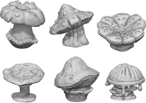 グリーンスタッフワールド(Green staff world) ノンスケール 3Dプリントセット チャンキーマッシュルー..