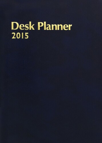 (107)デスクプランナー(紺)