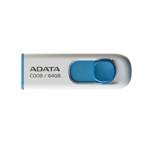 USBメモリ C008 ブルー 64GB USB 2.0 AC008-64G-RWE-I