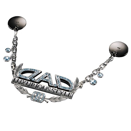 ミラーネックレス (ディルス) シルバー/アクアマリン