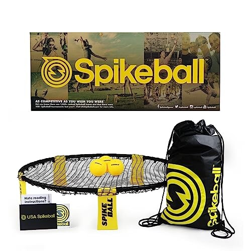 Spikeball 3 ボール ゲームセット - 若者や家族向け アウトドア インドア 両用 ?　庭、ビーチ、テールゲート ? Shar Tank プレイネット、ボール3個、巾着袋、ルール本付き SHARK TANKで見たまま - Spikeballは、バレーボールのルールに似た大学のキャンパス、テールゲート、芝生、庭、ビーチなどでプレイできる2対2の屋外または屋内スポーツゲームで、楽しく、アクティブで、競争力があります。 折り畳み可能な脚により、製品の強度が増します。誤ってダイビングしたり落ちたりすると、この脚でケガをすることがあります。あなたのトランク、クローゼットまたはガレージにSpikeballを簡単に保管することができます 調整可能なネット - トーナメント標準でプレーするか、好みのネットの張り具合を調整します。きつめはビギナー向け、緩めは経験者向けです。ゲーム 屋外, スパイクボール, スポーツ ジュニア, ビーチボール, ボール ネット, ボールネット, 公園 スポーツ, スパイクぼーる プレイヤーをすぐに探せる - 無料のSpikeball Appをダウンロードして、近くのプレイヤーを探しゲームすることができます。 無期限保証 - Spikeballから購入し場合、壊れた部品は無料で永久に交換します。ブランドを強打したり、保証書を捨てないでください。また、この保証は譲渡できません。 shark tankで見たまま- Spikeballは、バレーボールに似たルールで2対2のアウトドアまたは屋内のゲームを楽しむことができます。 どうしてこの商品が愛されるのか 簡単に学べる。 10分ほどで、MONSTERスパイクを叩いてスコアを取ることができます。 どこでも遊hべる。必要なのは4人とオープンスペースだけです。ビーチ、裏庭、地下室、ジムなどで遊べます。 アクティブ。このゲームは100%体を動かくことができ、75%の人は汗もたくさんかくことができます(ゲームに真剣に勝ちたいとプレーすれば99%の人は汗をかきます)。 あなたがしたいほど競争力がある。気軽に、または守備のためにプレイしてください。あなたの電話:) 真剣にゲームをすることも、仲間と楽しくプレーすることもできます。あなた次第です。 SPIKEBALLセットに勝るものはない! 折り畳み式脚 折りたたみ可能な足は、保管が簡単で、設置時間が早く、製品がより丈夫であることを意味します。誤って転落すると、けがをすることがありますので、ご注意ください。 クロス ■トレーニングにぴったり Spikeballは動的回復、ダウンタイムの緩やかな運動、反射神経の訓練にぴったりです。 コミュニティに参加しよう Spikeballのアプリをダウンロードすると近くのプレーヤーを検索でき、一緒にプレーしたり、今年予定されている150ものトーナメントをチェックできます。 商品コード62068092118商品名Spikeball 3 ボール ゲームセット - 若者や家族向け アウトドア インドア 両用 &ndash;　庭、ビーチ、テールゲート &ndash; Shar Tank プレイネット、ボール3個、巾着袋、ルール本付き型番S-CM-002※他モールでも併売しているため、タイミングによって在庫切れの可能性がございます。その際は、別途ご連絡させていただきます。※他モールでも併売しているため、タイミングによって在庫切れの可能性がございます。その際は、別途ご連絡させていただきます。