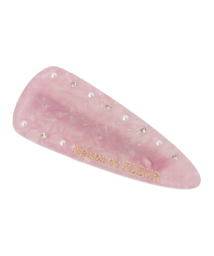 (メゾン ド フルール) ヘアアクセサリー パールビジューピン レディース ピンク