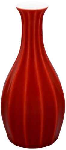 有田焼 聖陶苑 徳利 とっくり 酒器 一合 赤釉パール面取 容量約200ml 日本製 98441