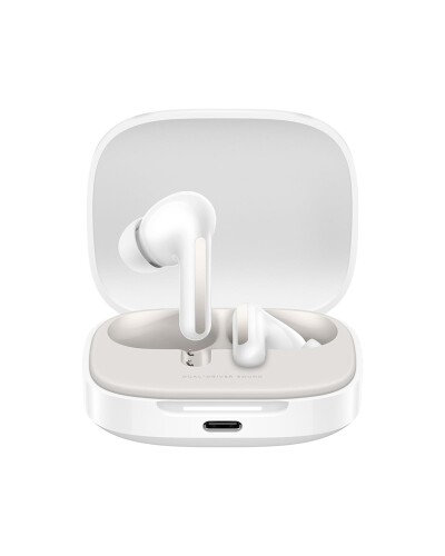 シャオミ(Xiaomi) ワイヤレスイヤホン Redmi Buds 6 薄軽ボディ 49dBアクティブノイズキャンセリング 3Dオーディオ Google Fast Pair 42時間音楽再生 マルチモードANC対応 ワンタッチ撮影モード クラ(2)