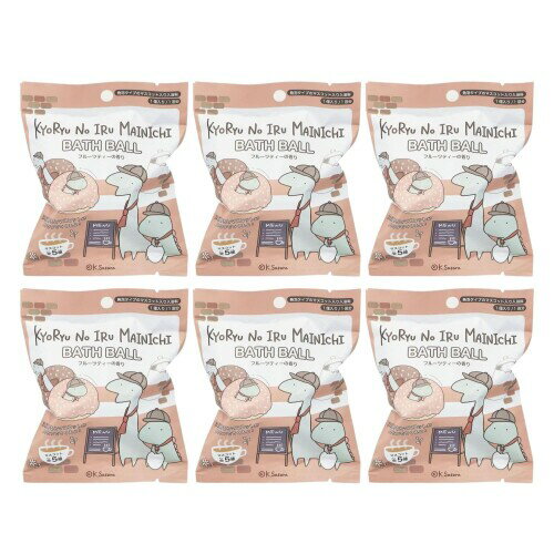 恐竜のいる毎日 バスボール3 バスボム 6個セット 入浴剤 マスコット ゆるい恐竜たちがかわいい「恐竜のいる毎日」バスボール6個セットです。 本製品は、バスタブに入れて使用する入浴剤です。バスボールが溶けると、中からマスコットがひとつ出てきます。 マスコットは全部で5種類。全部集めたくなっちゃう!どれが出るかはお楽しみ♪ ※セットでご購入いただいても全種類のマスコットが揃うわけではありません。 食べ物ではありません。お子様がお取扱いの際には保護者の方が十分お気をつけください。お肌に合わないときはご使用をおやめください。 商品紹介 ゆるい恐竜たちがかわいい「恐竜のいる毎日」バスボール6個セットです。 安全警告 特になし 商品コード62078659205商品名恐竜のいる毎日 バスボール3 バスボム 6個セット 入浴剤 マスコット※他モールでも併売しているため、タイミングによって在庫切れの可能性がございます。その際は、別途ご連絡させていただきます。※他モールでも併売しているため、タイミングによって在庫切れの可能性がございます。その際は、別途ご連絡させていただきます。