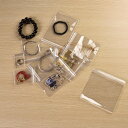 20個入り ジュエリー袋 pvc パッキング アクセサリー 袋 クリアポーチ ジュエリーポーチ クリア ミニ 密封 ジッパー付き袋 透明 ポーチ アクセサリーポ...