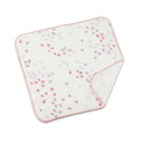 のレン タオル ハンカチ 和柄 泉州タオル 23×23cm 綿100% 日本製 (桜ふぶき) 速乾 吸水 ギフト