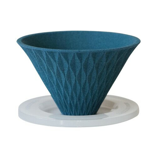 コフィル COFIL フロー flow 波形 セラミック コーヒーフィルター ドリッパー 専用ベース付 ピーコック..