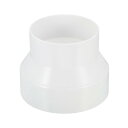 PATIKIL 100 mm-75 mm ダクトレデューサー ダクトコネクタ ダクトインラインアダプターインクリーサー ABS プラスチック 通気口 HVAC暖...