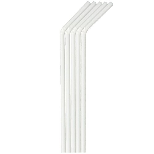 大黒工業 フレックス ストロー 乳白 紙包装 業務用 使い捨て 6403440 500本入