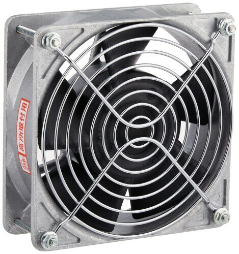 ローヤル電機 AC軸流ファン UT125Cセット（プラグコード、フィンガーガード、取り付けネジ付） 120mm角..