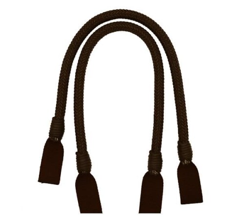 Mugmolay マグモレー かばん材料 『バッグポイント 持ち手 MG-061No2 チョコ』