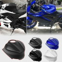 WOOGA オートバイガス燃料油タンクカバーガードプロテクター適合車種ヤマハYZF-R3 YZF-R25 YZFR25 YZFR3 2019-2024 (光沢黒)